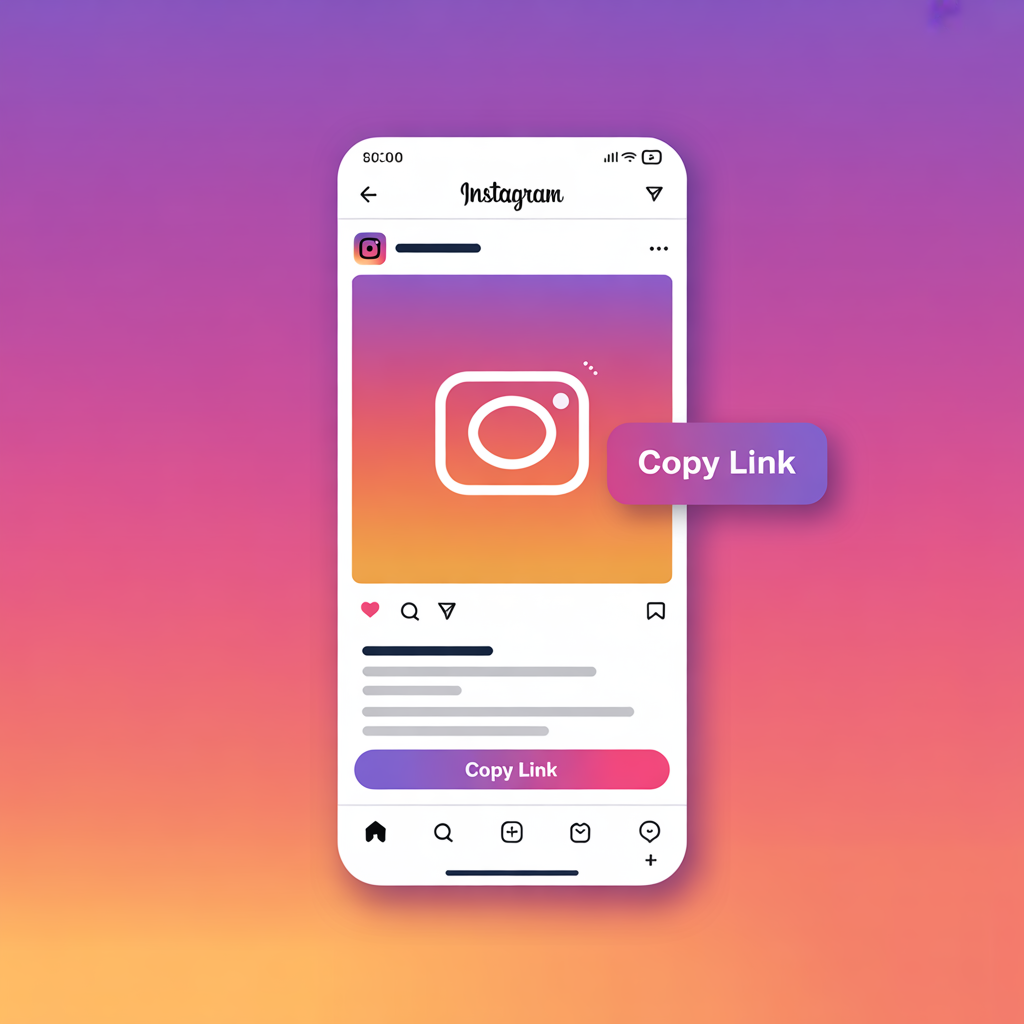 How to copy Instagram video link